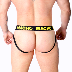 Macho – Mx25a jock lycra jaune