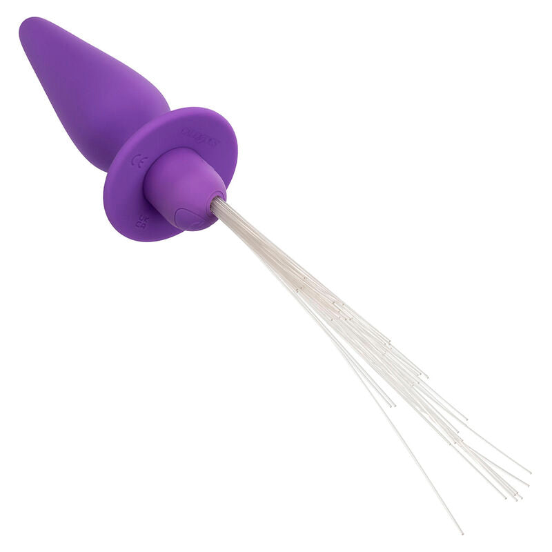 CALEXOTICS - SOUTHERN LIGHTS LIGHT UP PLUG ANAL WITH LIGHTS 10 VIBRACIONES SILICON VIOLETA