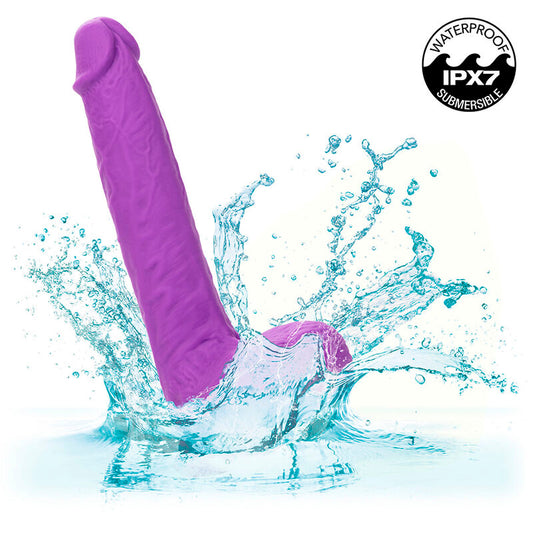 CALEXOTICS - STUDS RECARGABLE VIBRADOR Y GIRATORIO 10 VIBRACIONES VIOLETA