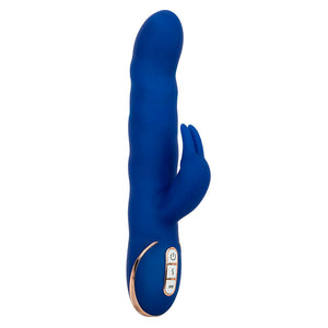 Vibromasseur lapin à mouvement ondulatoire en silicone