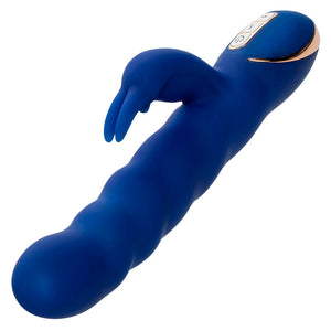 Vibromasseur lapin à mouvement ondulatoire en silicone