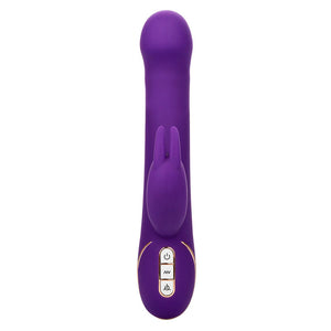 CalExotics – Jack rabbit vibrateur et stimulateur 7 niveaux de vibration et ondes stimulantes bleu