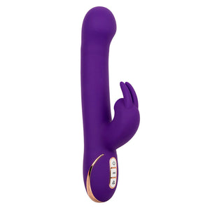 CalExotics – Jack rabbit vibrateur et stimulateur 7 niveaux de vibration et ondes stimulantes bleu