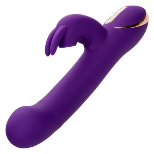 CalExotics – Jack rabbit vibrateur et stimulateur 7 niveaux de vibration et ondes stimulantes bleu