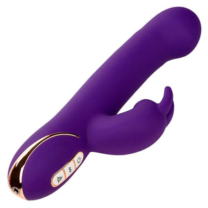CalExotics – Jack rabbit vibrateur et stimulateur 7 niveaux de vibration et ondes stimulantes bleu