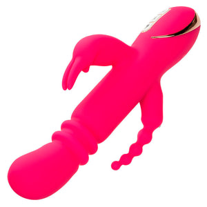 Vibromasseur triple chauffant en silicone