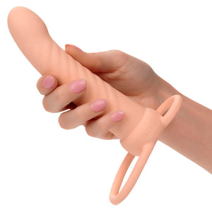 Manchon d'extension double pénétration strié