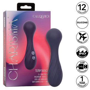 CalExotics – Charisma temptation masseur 12 fonctions violet
