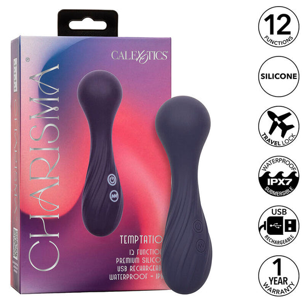 CalExotics – Charisma temptation masseur 12 fonctions violet