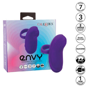 CalExotics – Envy masseur à bille portable 7 vibrations violet