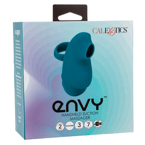 CalExotics – Envy masseur à bille portable 7 vibrations bleu