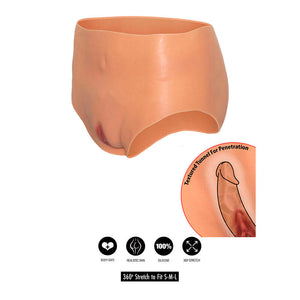 Slip échancré, taille haute