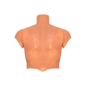 Torse en silicone, pectoraux et abdominaux
