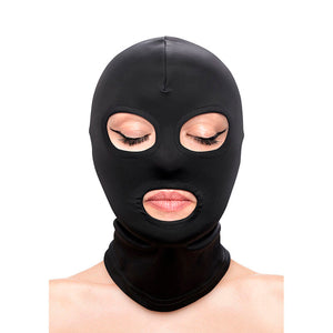 NS NOVELTIES - FETISH &amp; FASHION PASAMONTAÑAS APERTURA DE OJOS Y BOCA NYLON NEGRO