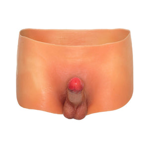 Boxer avec gode intégré, 18 cm