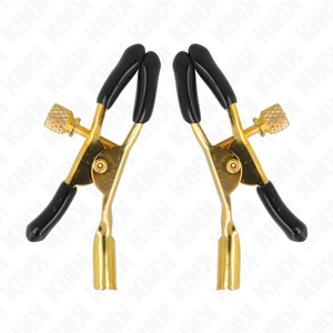 Kink – Pinces à téléphones or 6 cm