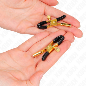 Kink – Pinces à téléphones or 6 cm