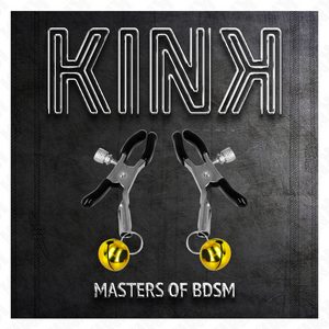 Kink – Pince à meton simple cloche or 6 cm