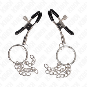 Kink – Pince a meton o ring et petite chaine argent 6 cm