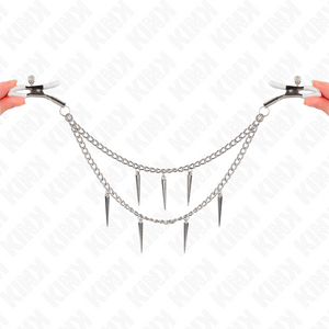 Kink – Pinces à metelier avec chaînes à pointes 30 cm