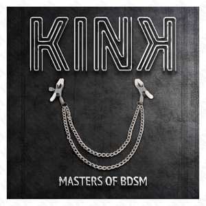 Kink – Pinces à metelier avec 2 chaînes fines argent 20/23 cm