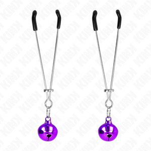 Kink – Pinces à téléphone mince cloche violet 7 cm