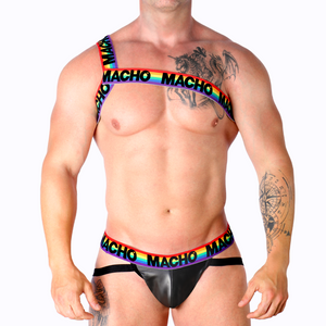 Macho – Harnais romain pride