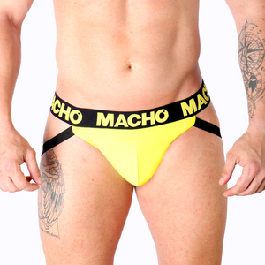 Macho – Mx25a jock lycra jaune