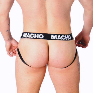 Macho – Mx26x1 jock grid blanc