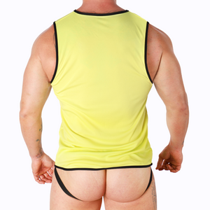 Macho – T-shirt jaune