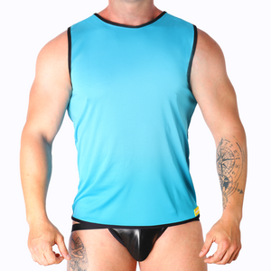 Macho – T-shirt bleu