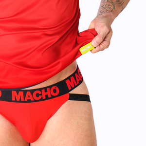 Macho – T-shirt rouge