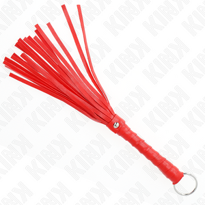 Kink – Mini fouet simple rouge 28 cm