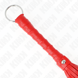 Kink – Mini fouet simple rouge 28 cm