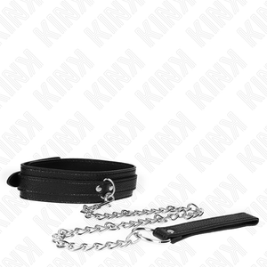Kink – Collier motif serpent avec laisse 65 cm