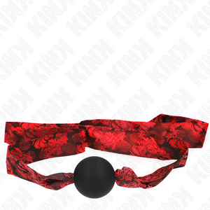 Kink – Boule en silicone scandale 4,5 cm gag modèle 2 146 x 4 cm