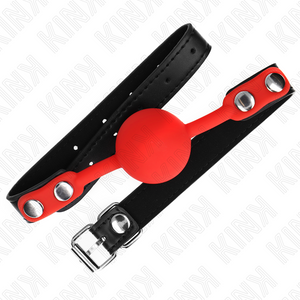Kink – Boule silicone rouge 4 cm bag 60 x 2 cm