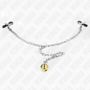 Kink – Pinces à metelier chaîne avec cloche 30 cm