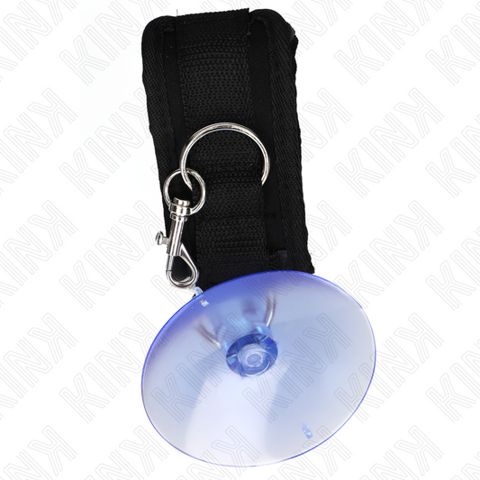 KINK - MUÑEQUERAS WITH ADJUSTABLE BLACK VENTOSA 29-40 CM X 5 CM