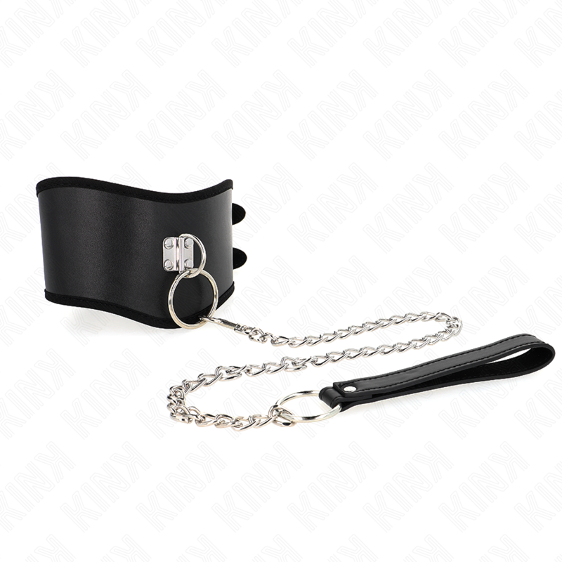 KINK - KRAAG MET CORREA 65 CM ZWART VERSTELBAAR 40-55 CM X 10 CM