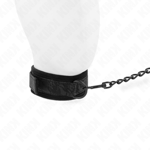 Kink – Collier modèle basic avec laisse 77 cm modèle 5 ajustable 34-54 cm x 5 cm