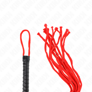 Kink – Fouet corde rouge 56 cm