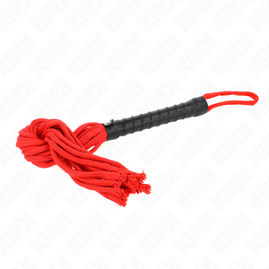 Kink – Fouet corde rouge 56 cm