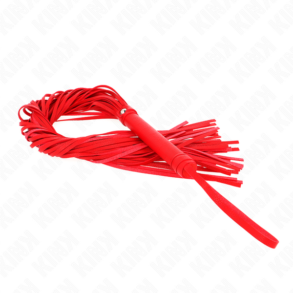 Kink – Fouet PVC souple rouge 70 cm