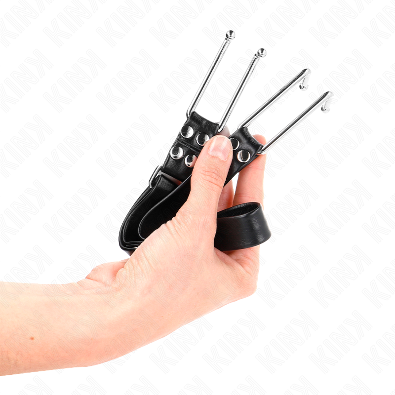 KINK - ADJUSTABLE METAL GANCHO MORDAZA 36-52 CM