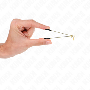 Kink – Pinces à matelons fines or 7 cm