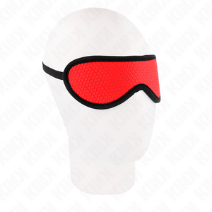 Kink – Bandage texturé à écailles avec bord recouvert rouge 20 x 7 cm