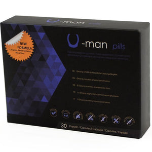 500 Cosmetics – U-man augmente la taille du pénis et la puissance sexuelle - 30 capsules