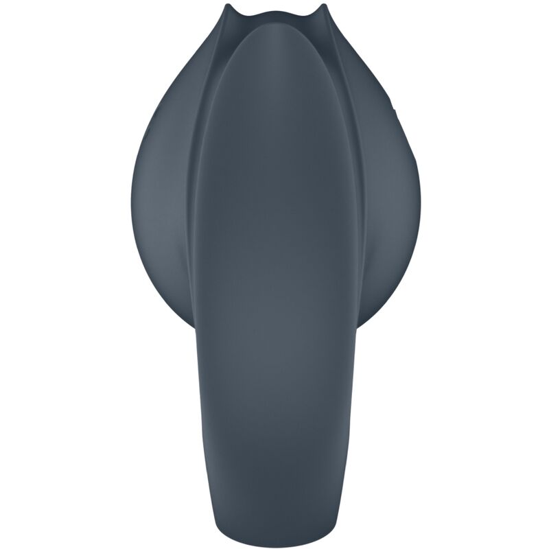 SATISFYER - PERFECT PAIR 2 MULTIVIBRADOR 2 IN 1 ANILLO PARA PENE &amp; ESTIMULADOR DE DEDO GRAY