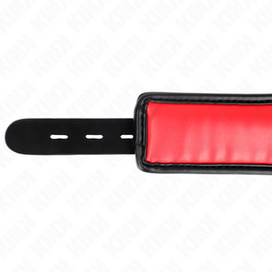 Kink – Collier avec bracelet imitation cuir éponge modèle 3 réglable 37-54 cm x 3 cm